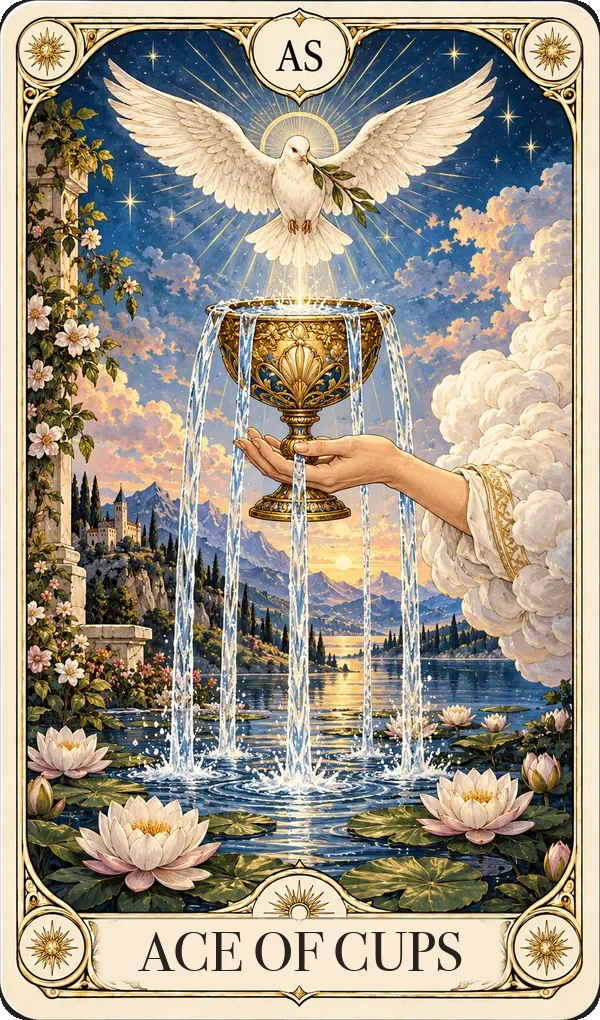 Ace of Cups tarot card