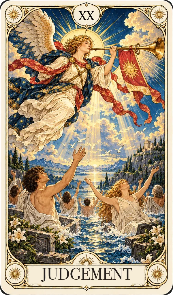 Judgement tarot card