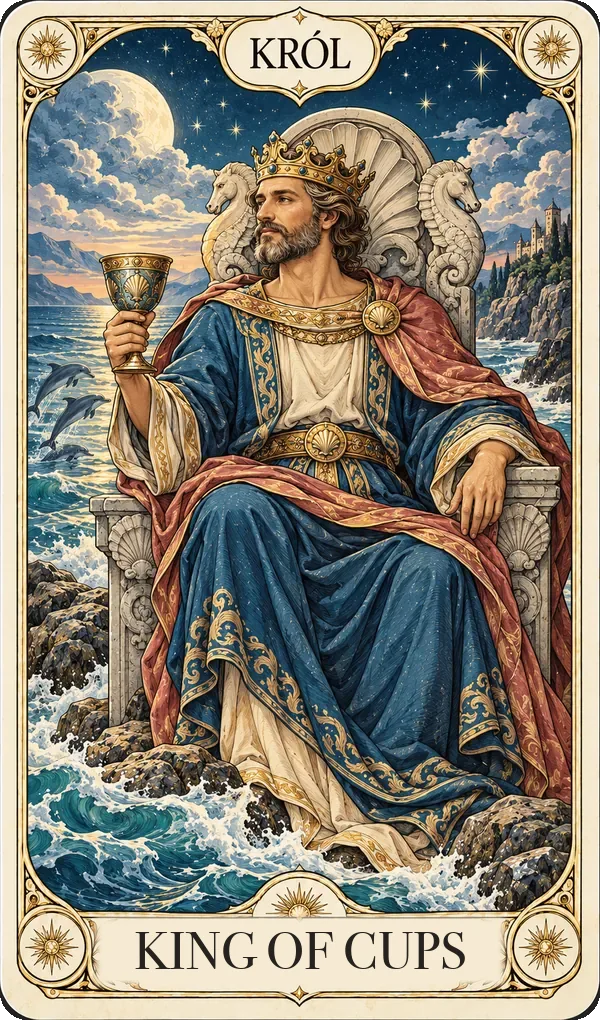 King of Cups tarot card