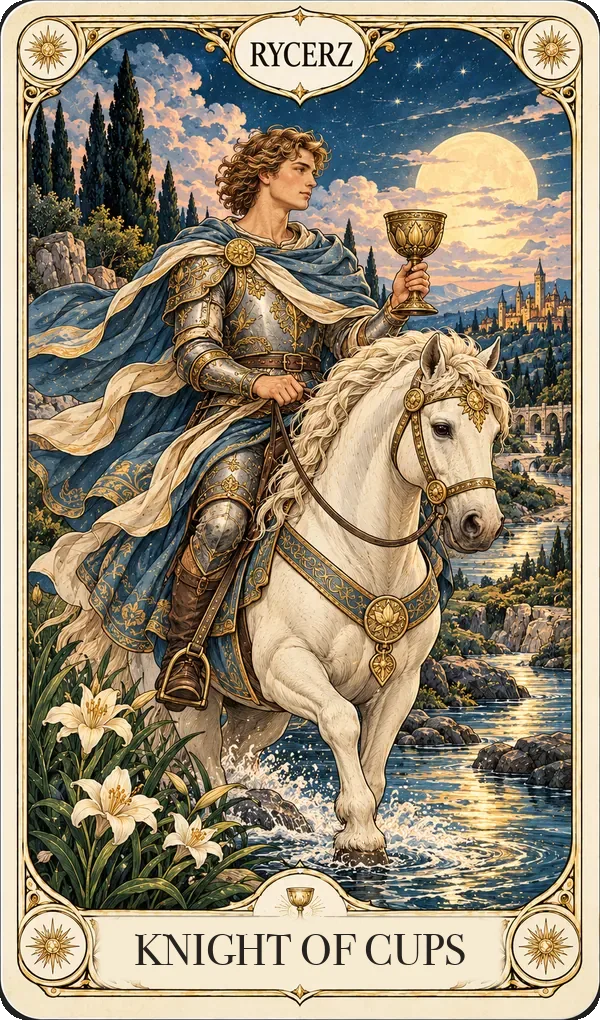 Knight of Cups tarot card