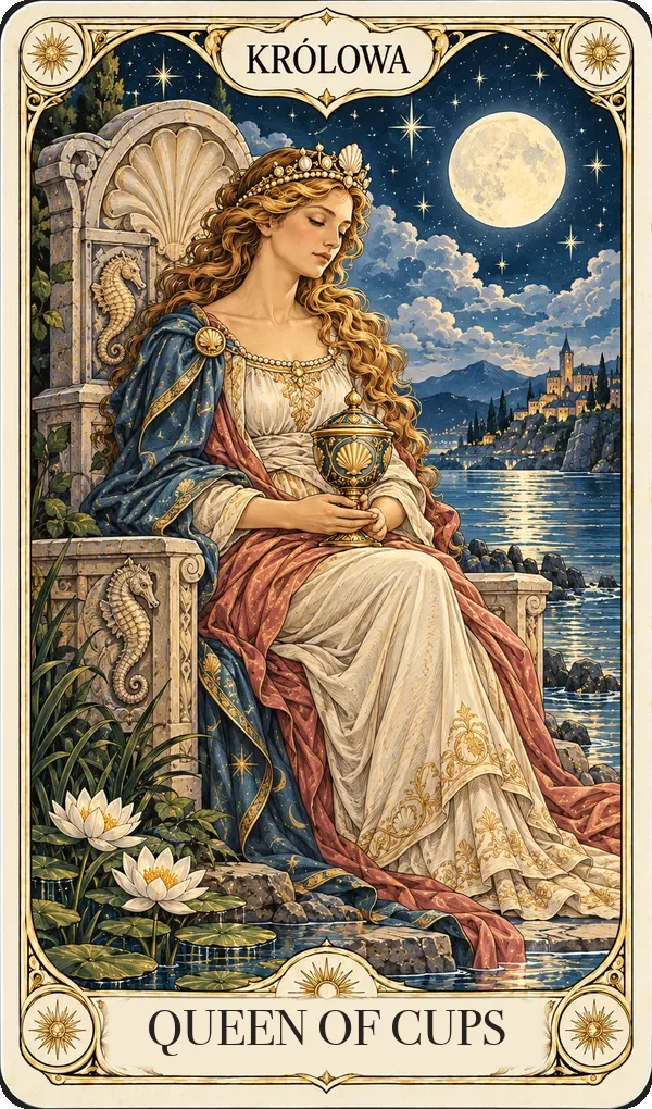Queen of Cups tarot card