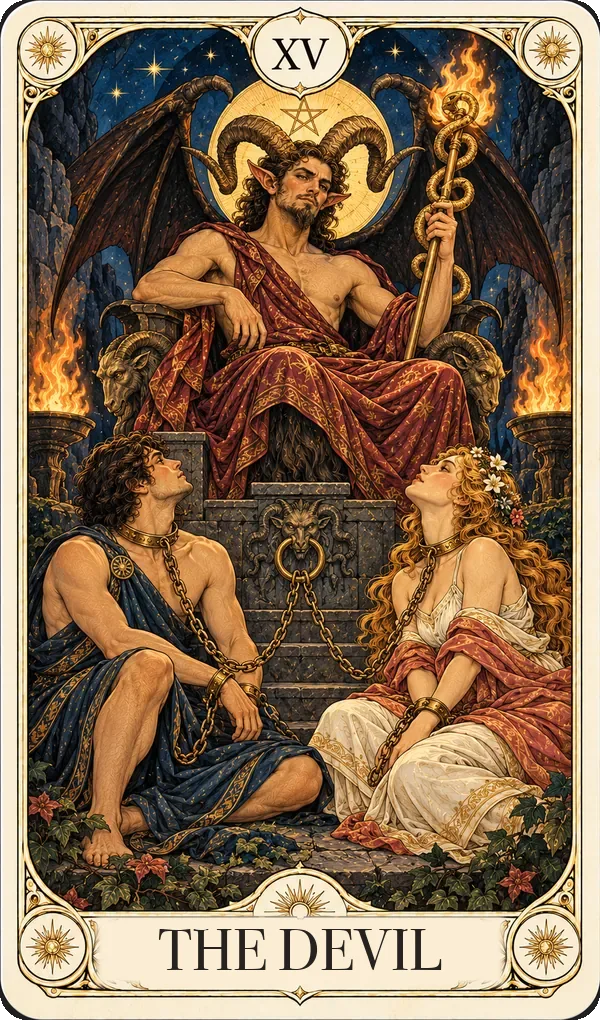 The Devil tarot card