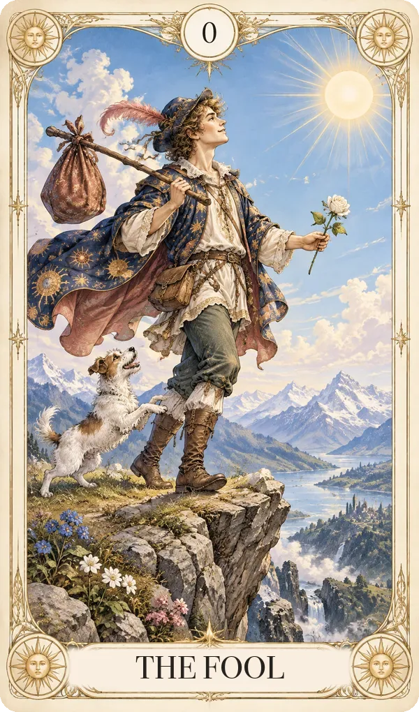 The Fool tarot card